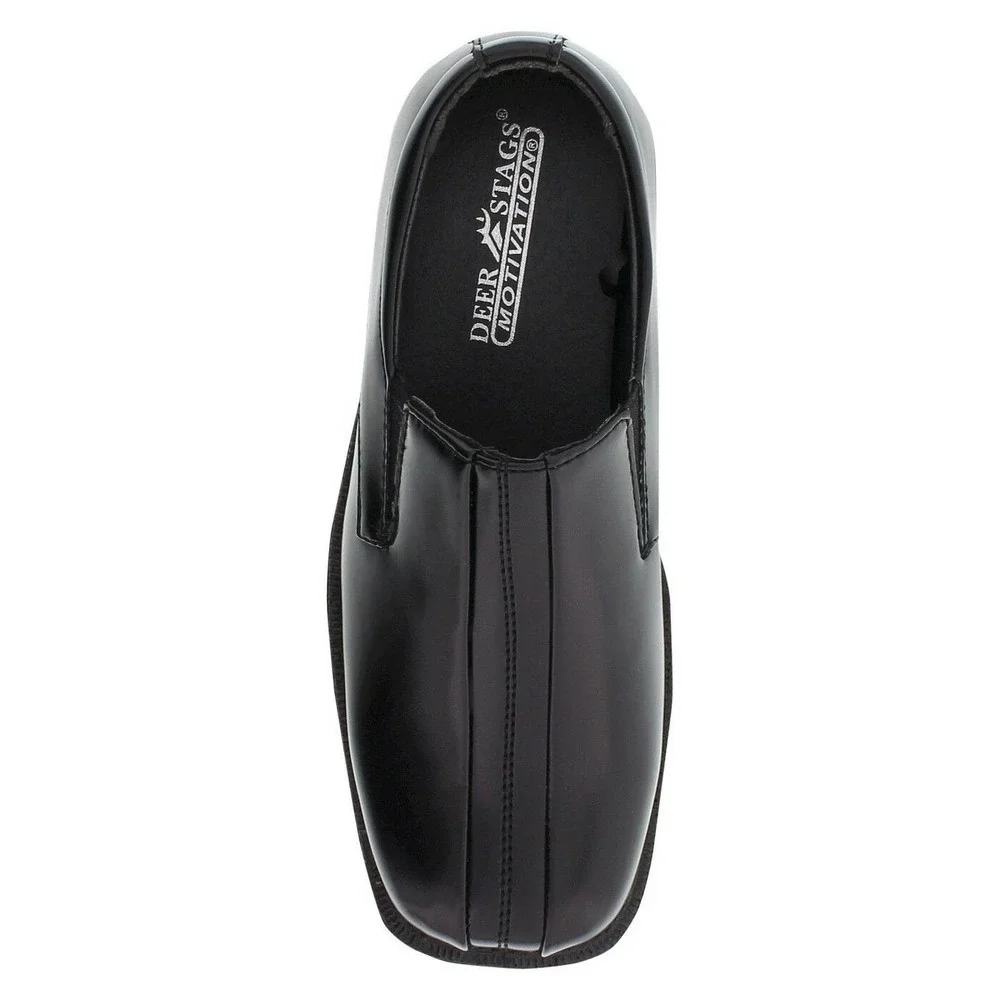 Toddler Boys' Deer Stags Wings‎ Slip-on Loafers - Black SIZE 6